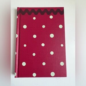 Red Polka Dot Hardcover Journal